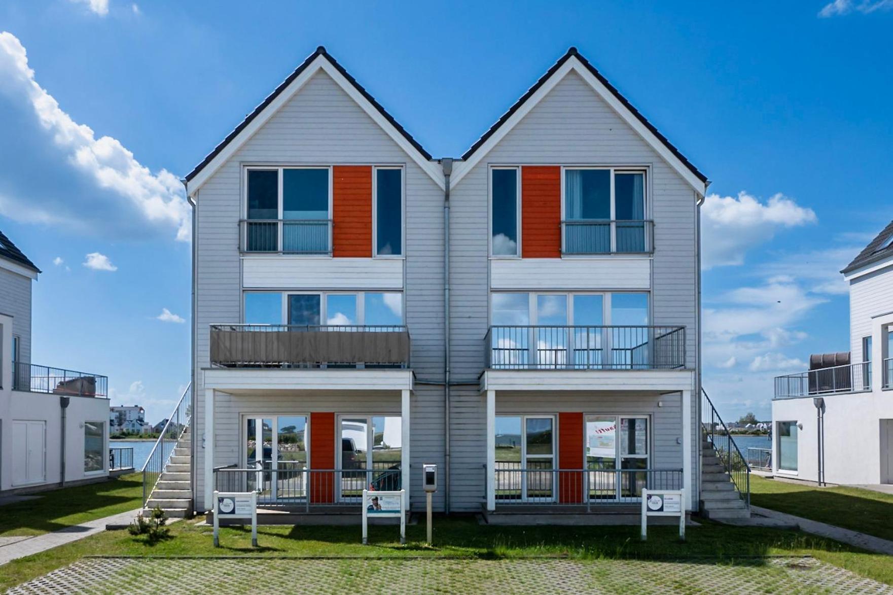אולפניץ Maisonette Fewo Ostseeflair By Seeblick Ferien Oro, Erste Wasserreihe, E-Saeule מראה חיצוני תמונה