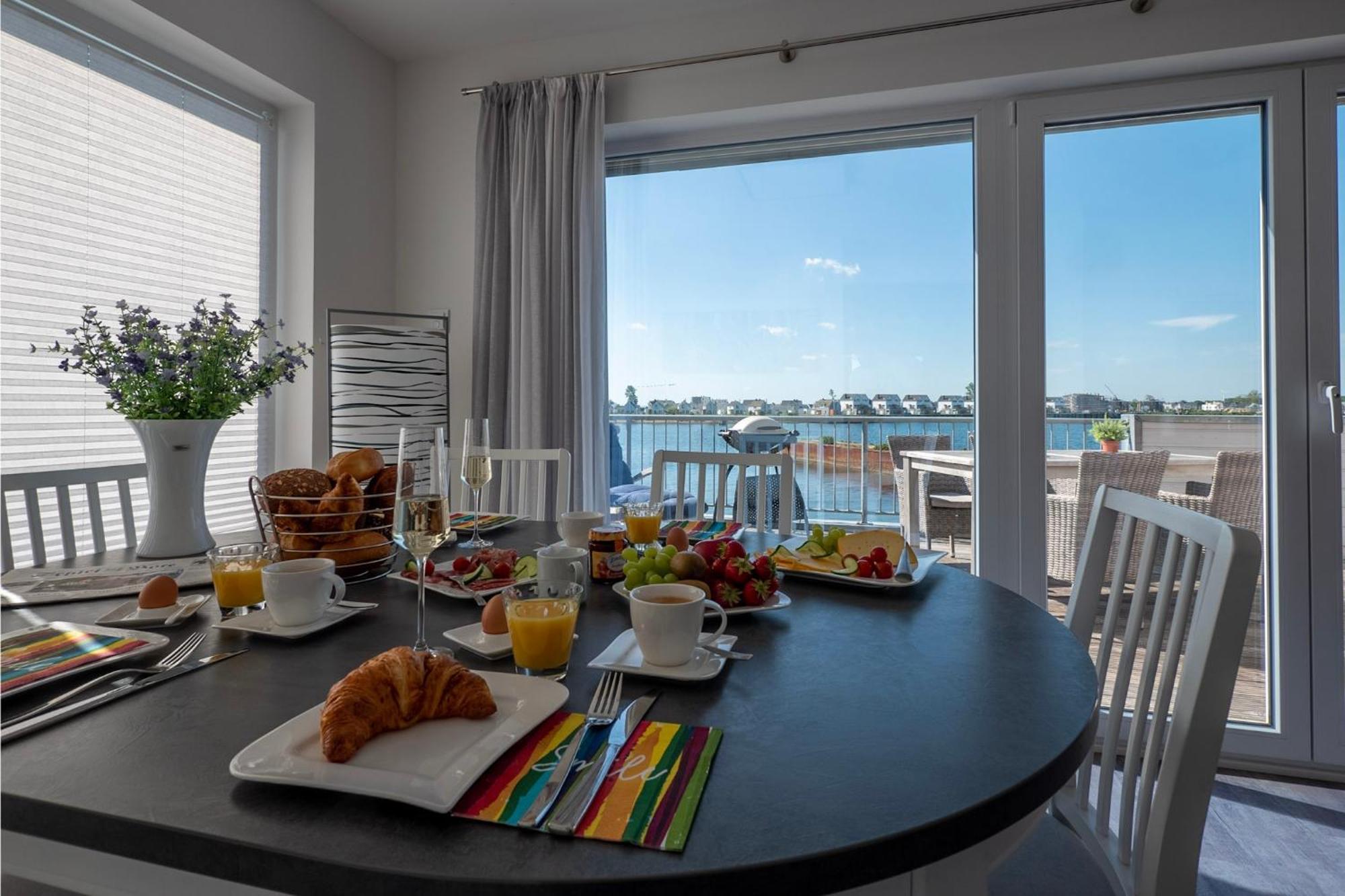 אולפניץ Maisonette Fewo Ostseeflair By Seeblick Ferien Oro, Erste Wasserreihe, E-Saeule מראה חיצוני תמונה