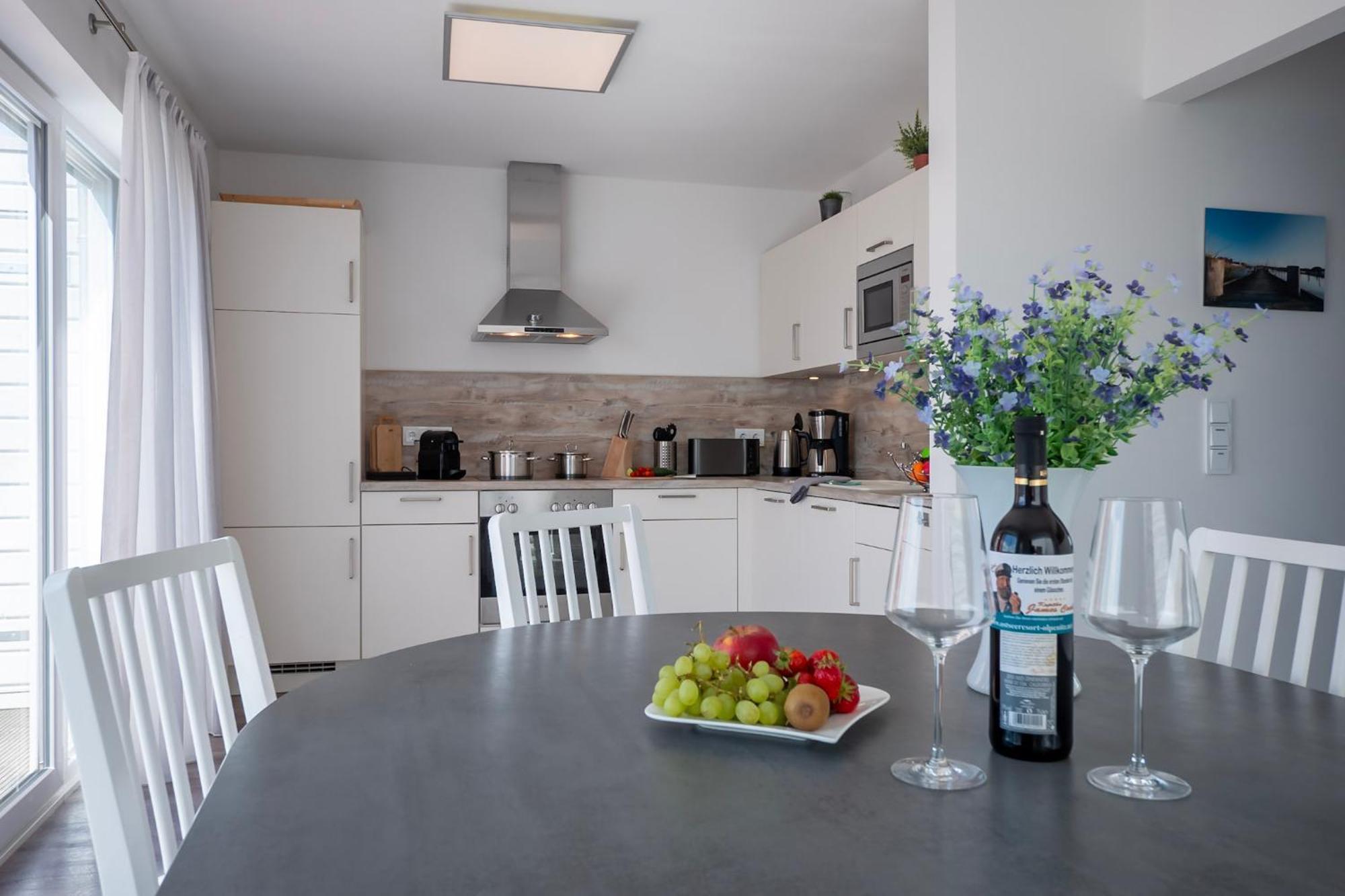 אולפניץ Maisonette Fewo Ostseeflair By Seeblick Ferien Oro, Erste Wasserreihe, E-Saeule מראה חיצוני תמונה