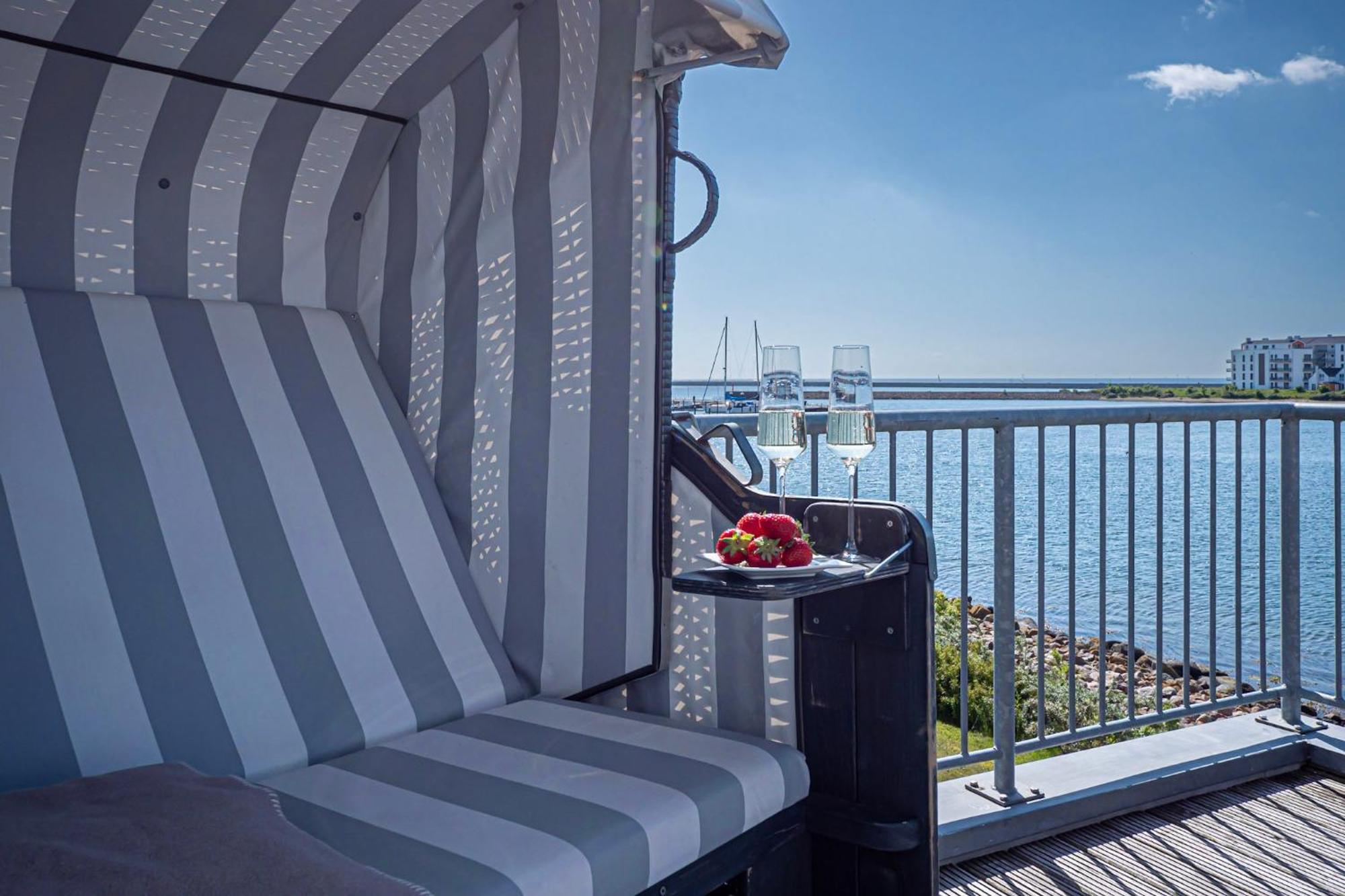 אולפניץ Maisonette Fewo Ostseeflair By Seeblick Ferien Oro, Erste Wasserreihe, E-Saeule מראה חיצוני תמונה